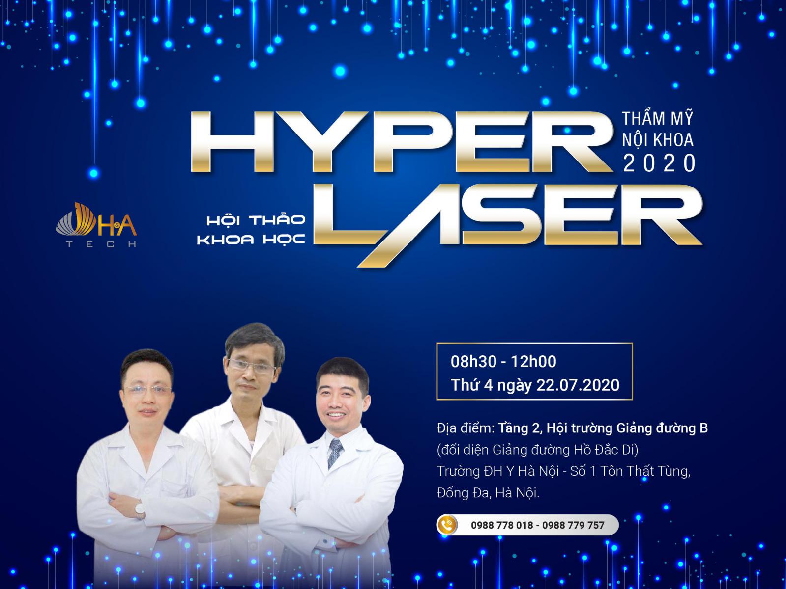 Hội thảo khoa học Hyper Laser trong thẩm mỹ nội khoa 2020