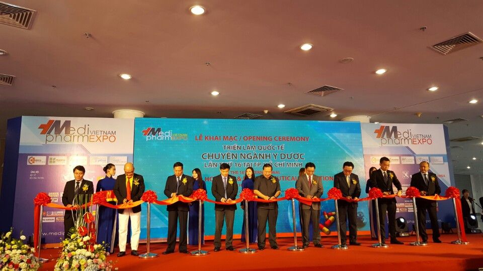 Triển lãm quốc tế Chuyên ngành Y dược Việt Nam lần thứ 16 tại Hồ Chí Minh